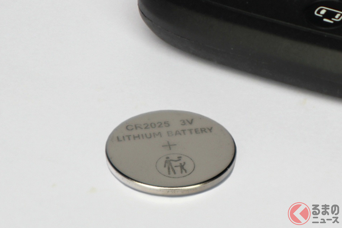 スマートキーに欠かせないボタン電池