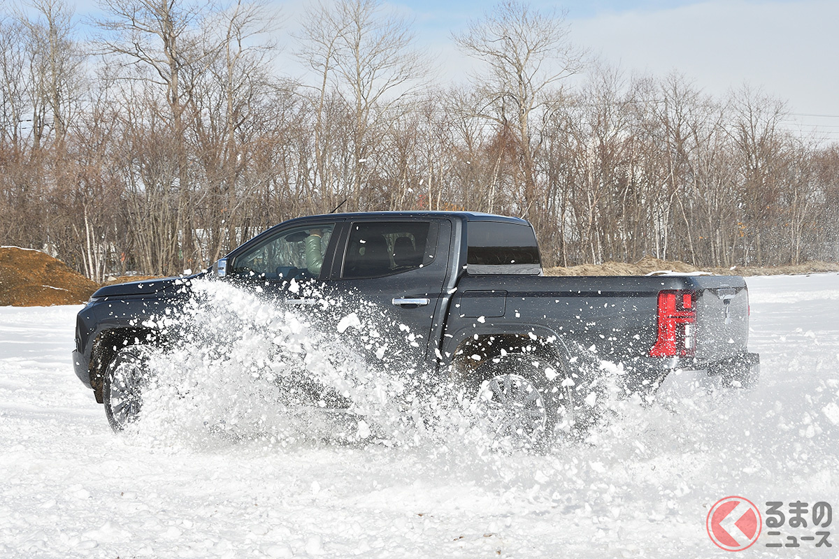 4H、ドライブモード:Gravel、そしてスタビリティ&トラクションコントロールOFFで走行すると?