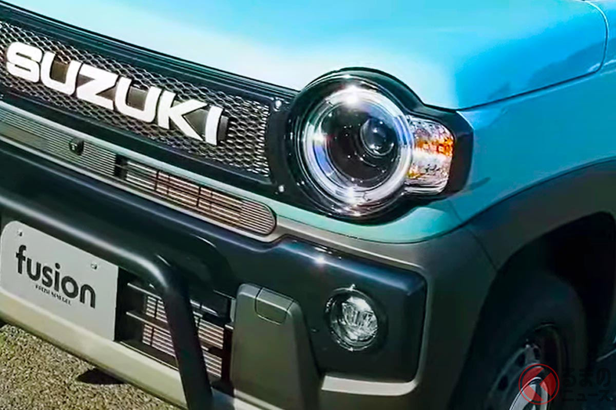 スズキ「ハスラー」の本格オフロード仕様!