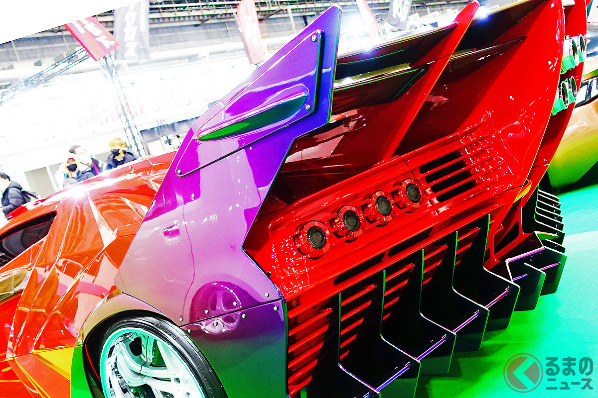 ド迫力ウイングが超スゴイ! バリュー プログレスの和製スーパーカー「ビースト」