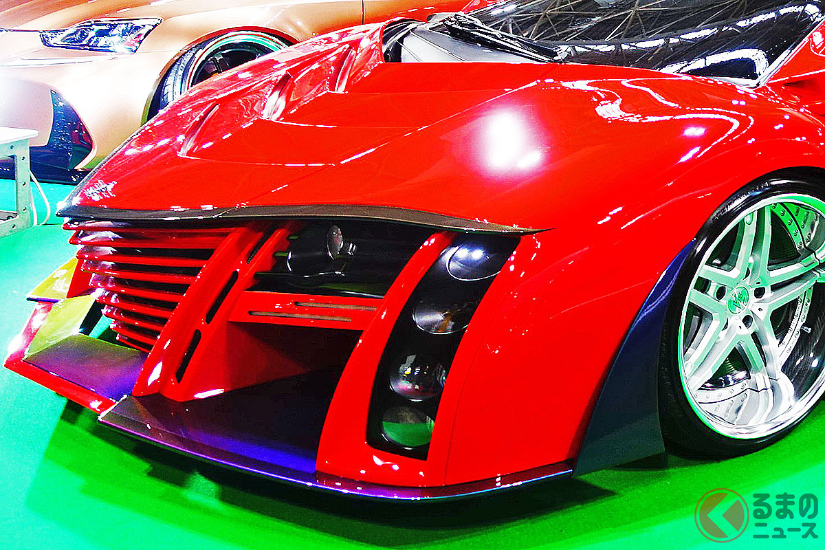 ド迫力デザインに驚く! バリュー プログレスの和製スーパーカー「ビースト」