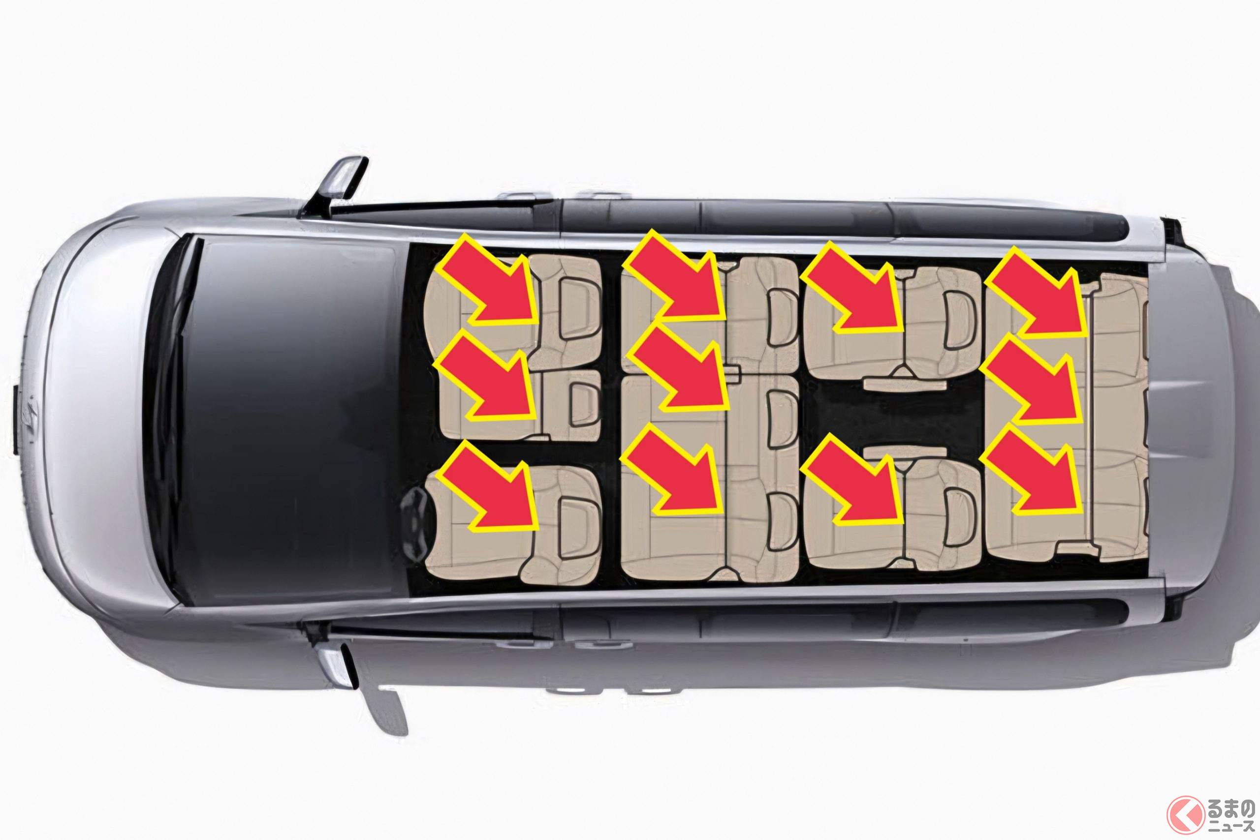 なんと1列目まで3人乗れる! 大人数乗車仕様もあるヒョンデ「スターリア」とは?