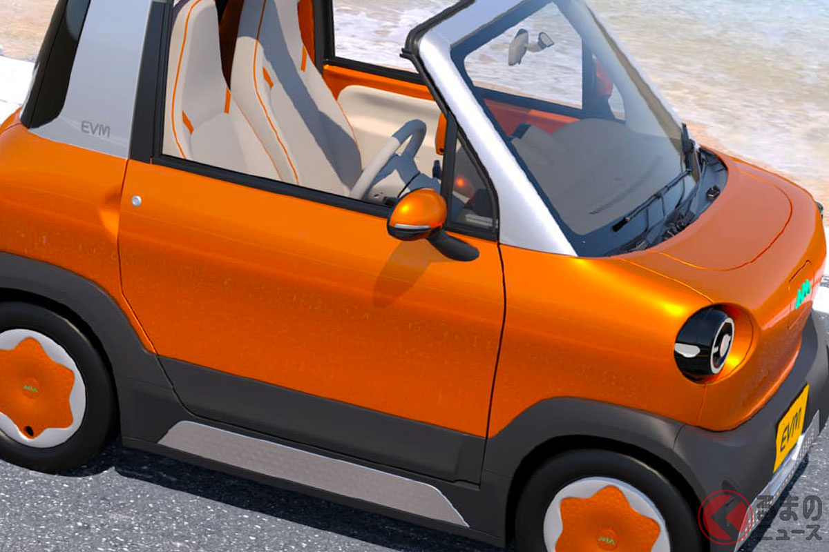 軽より小さい新型「“2人乗り”オープンカー」発表!