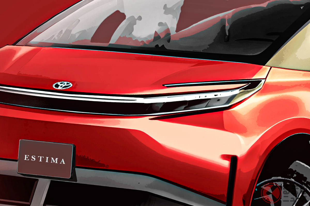 新たな卵型ミニバンはサメ顔!?