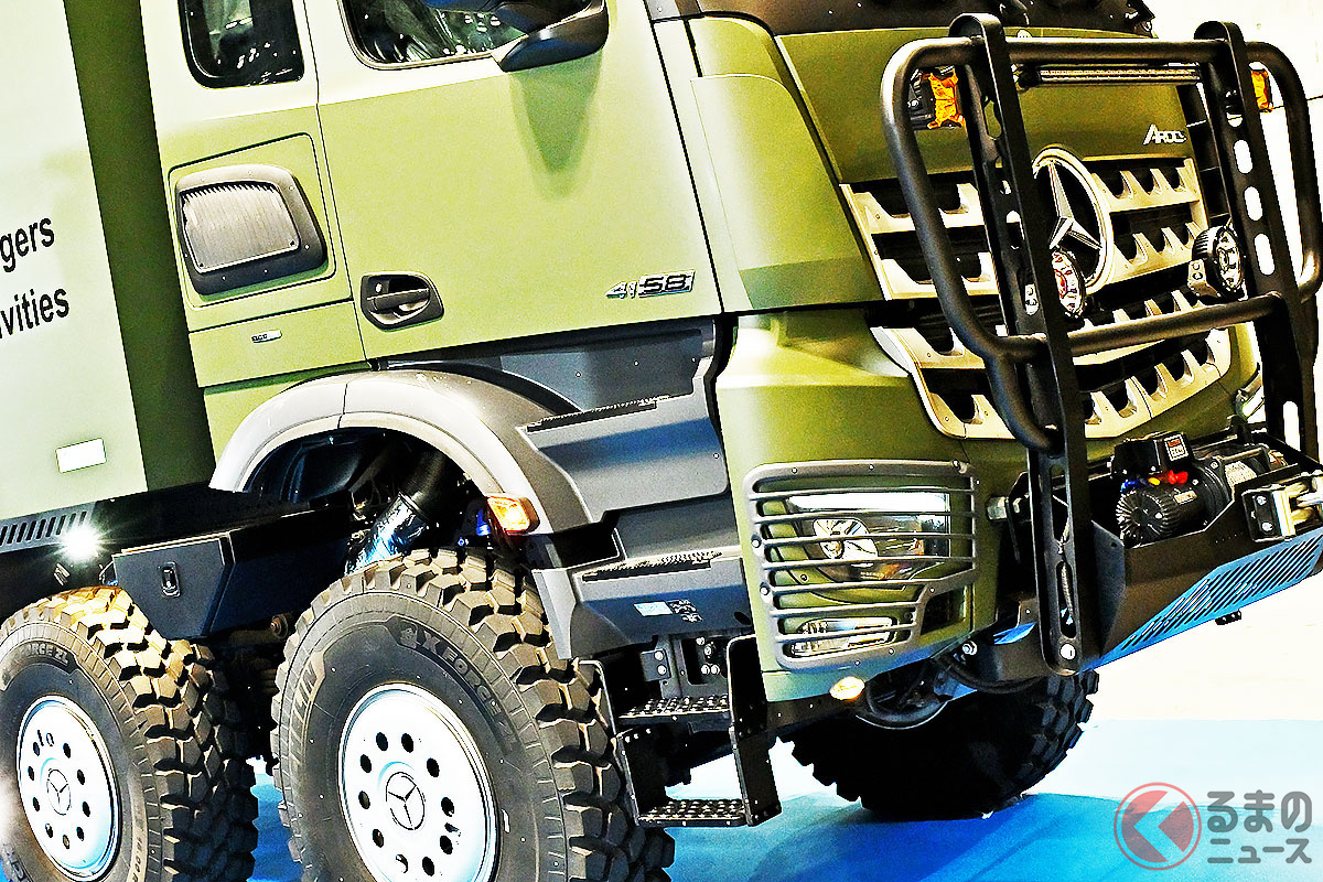 8輪駆動! 「究極のオフロード“豪邸”!?」の正体とは?