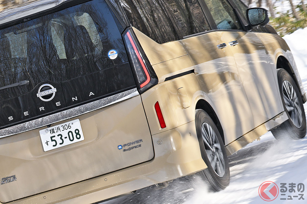 日産「セレナ e-POWER」の4WDモデル「e-4ORCE(イーフォース)」とは
