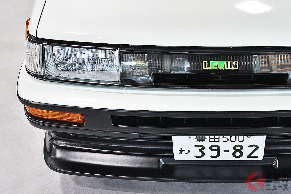 AE86をベースにバッテリーEV化した「AE86 BEV Concept」