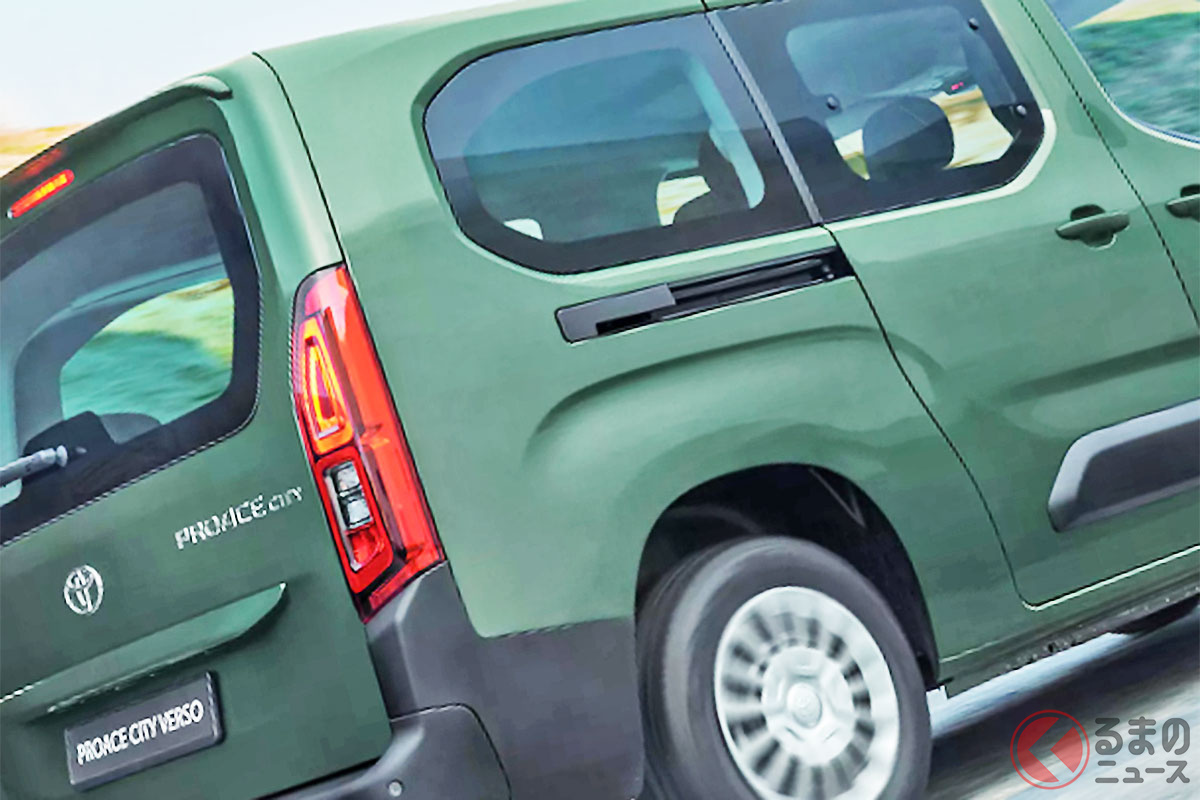 トヨタの人気小型バン「プロエースシティ」(欧州仕様)