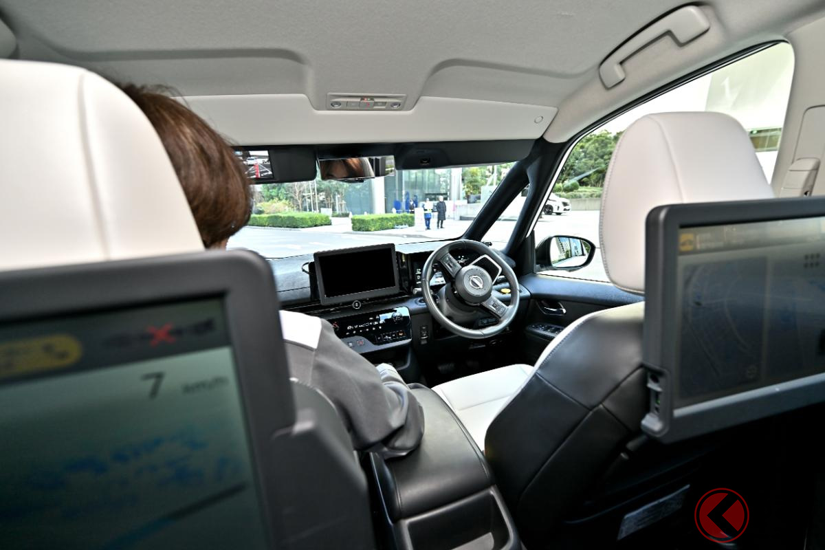 ドライバーが乗ってない!? 日産の自動運転の取り組みとは