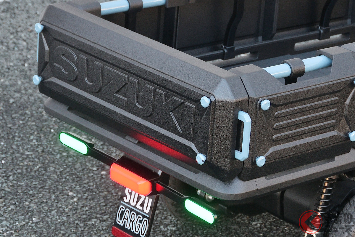 スズキの電動モビリティ「SUZU-CARGO」