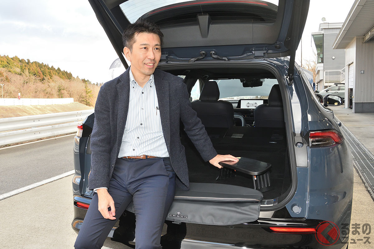 「クラウンエステート」製品企画担当の本間裕二氏