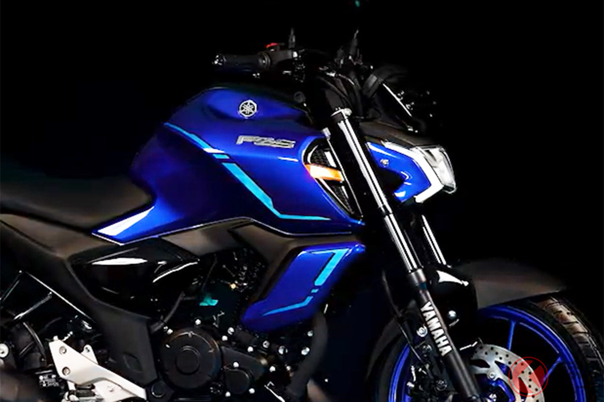 150ccクラスとは思えない豪華装備と精悍な顔付き!