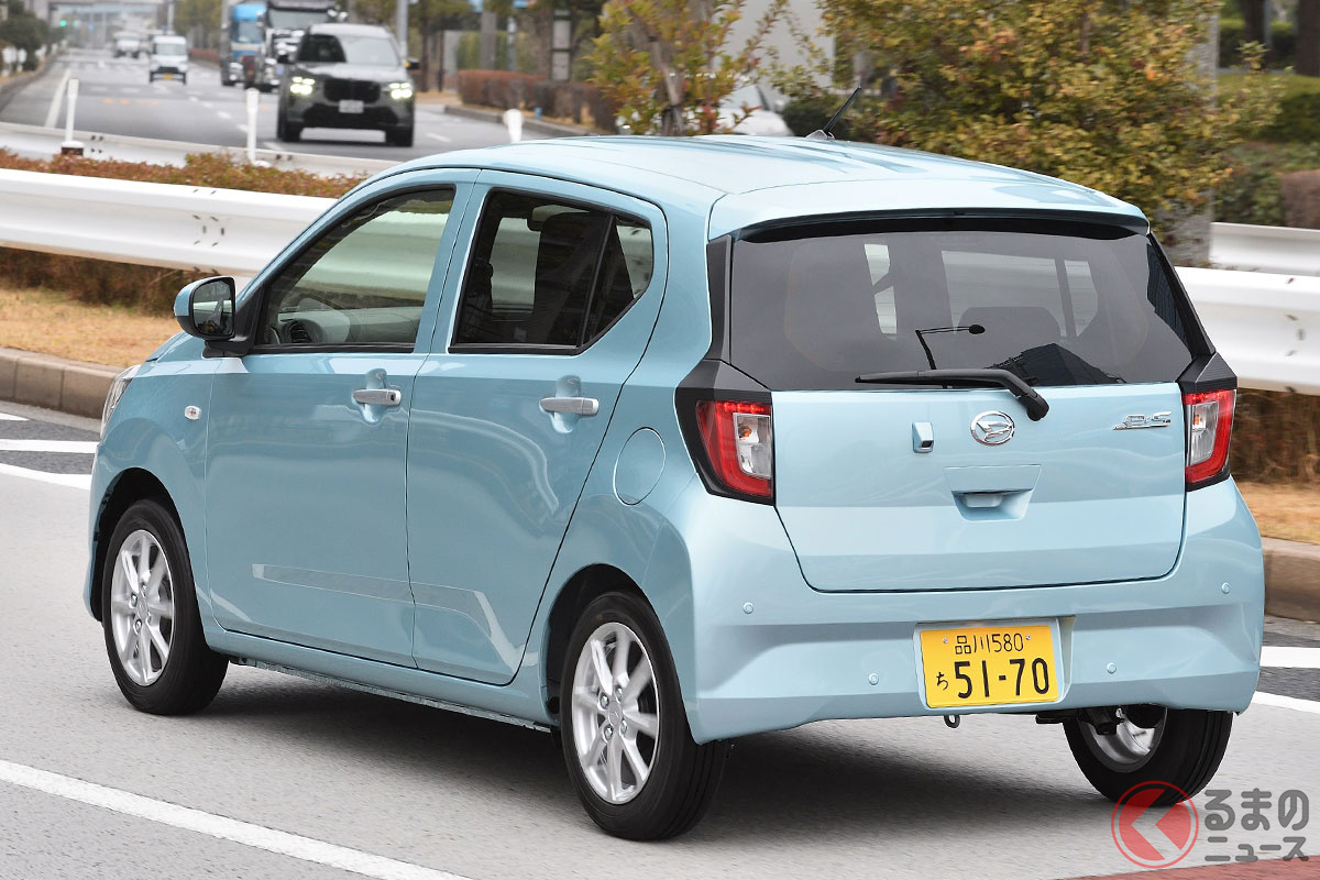 ダイハツの軽ベーシックカー「ミライース」