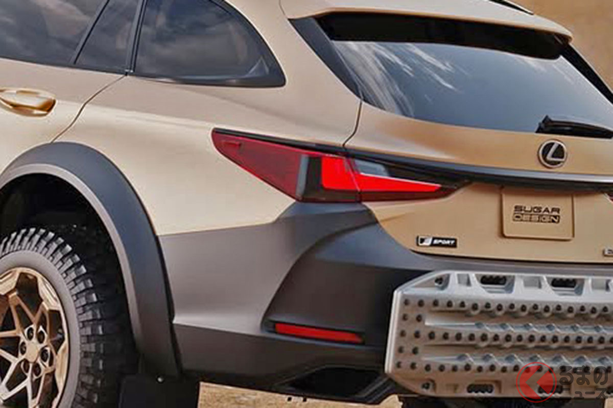 レクサスのステーションワゴンSUV!?(Thanks Photo:Sugar・Chow(@sugardesign_1))