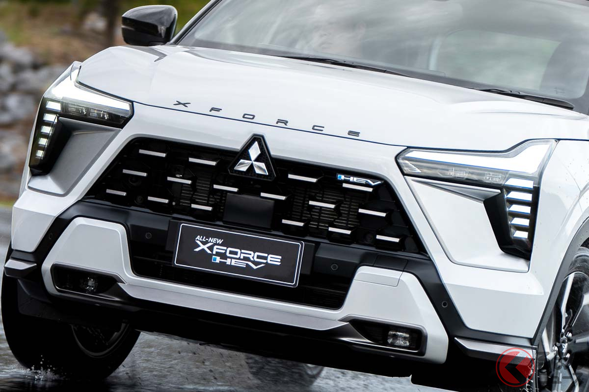 三菱 新型SUV「エクスフォース」(HEV)