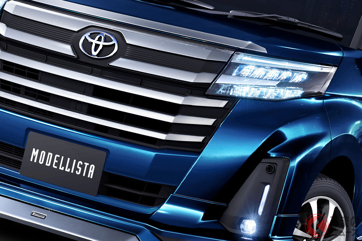 トヨタの人気コンパクトトールワゴン「ルーミー」のモデリスタとは?