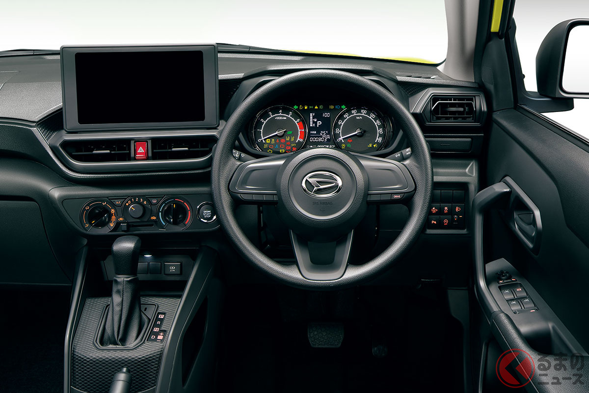 ダイハツ「ロッキー L」のインテリア