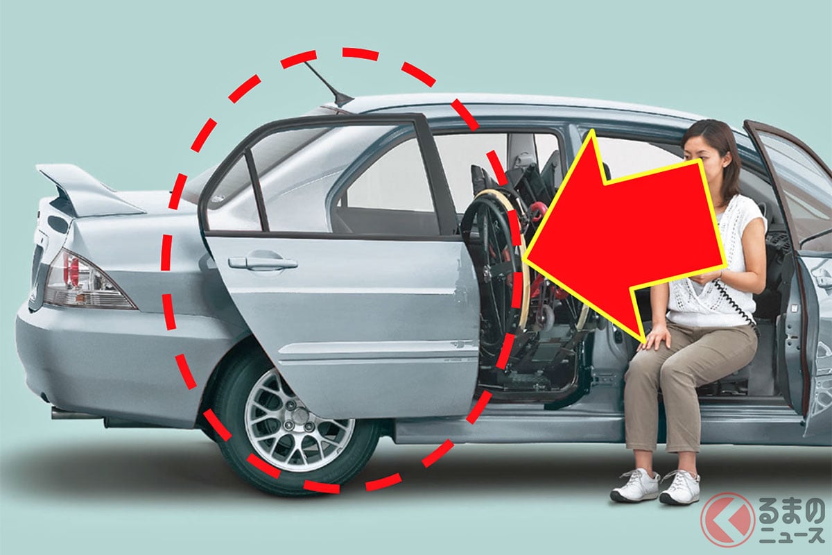 まさかのスライドドアセダン? 三菱「ランサー“セルフトランスポート”」とは