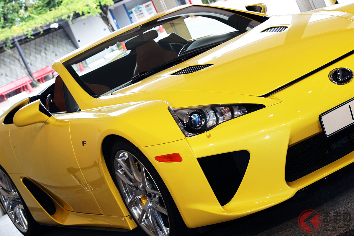 レクサス斬新「スーパーカー」公開に反響殺到!