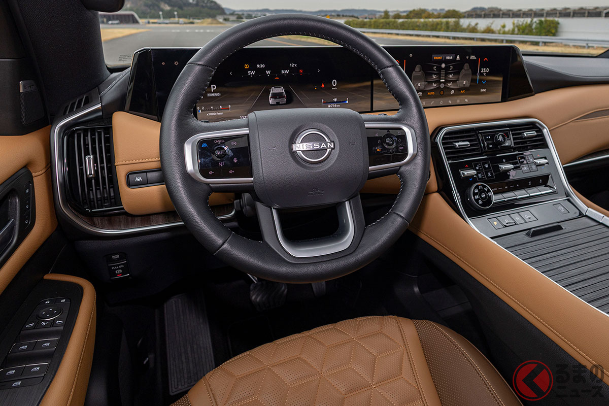 7代目「パトロール」の豪華すぎるインテリアは機能性にも十分な配慮がなされています