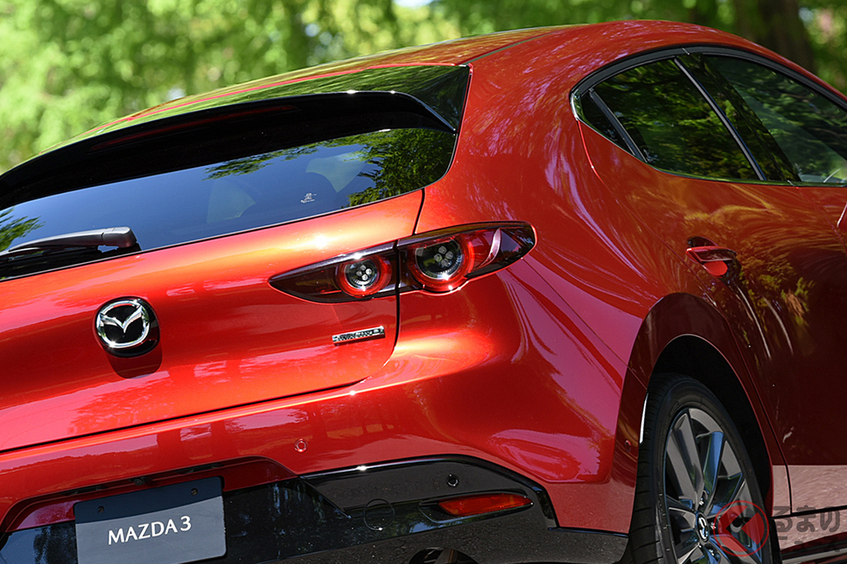 フォルムが美しいと評価される「MAZDA3」