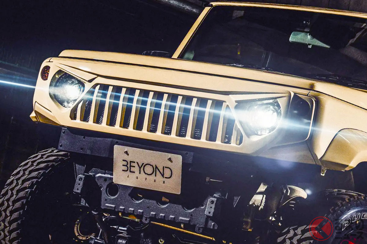 スズキ「ジムニー」のド迫力“超ワル顔”仕様がスゴイ!