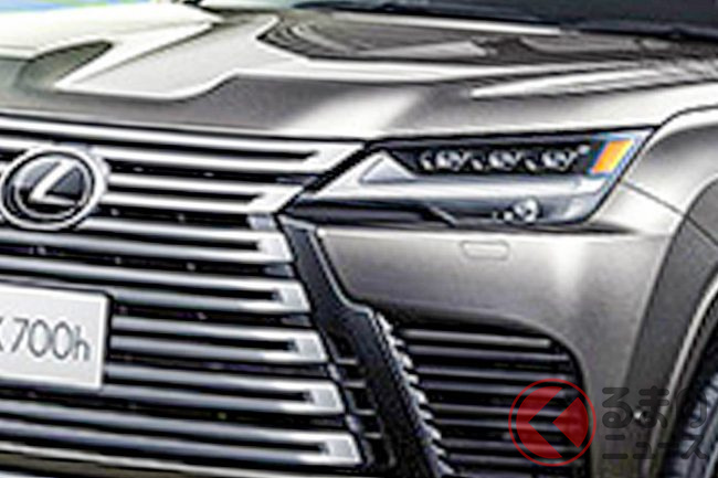 レクサス「新LX」発表！ 最強の「新ハイブリッド」搭載の「最上級SUV
