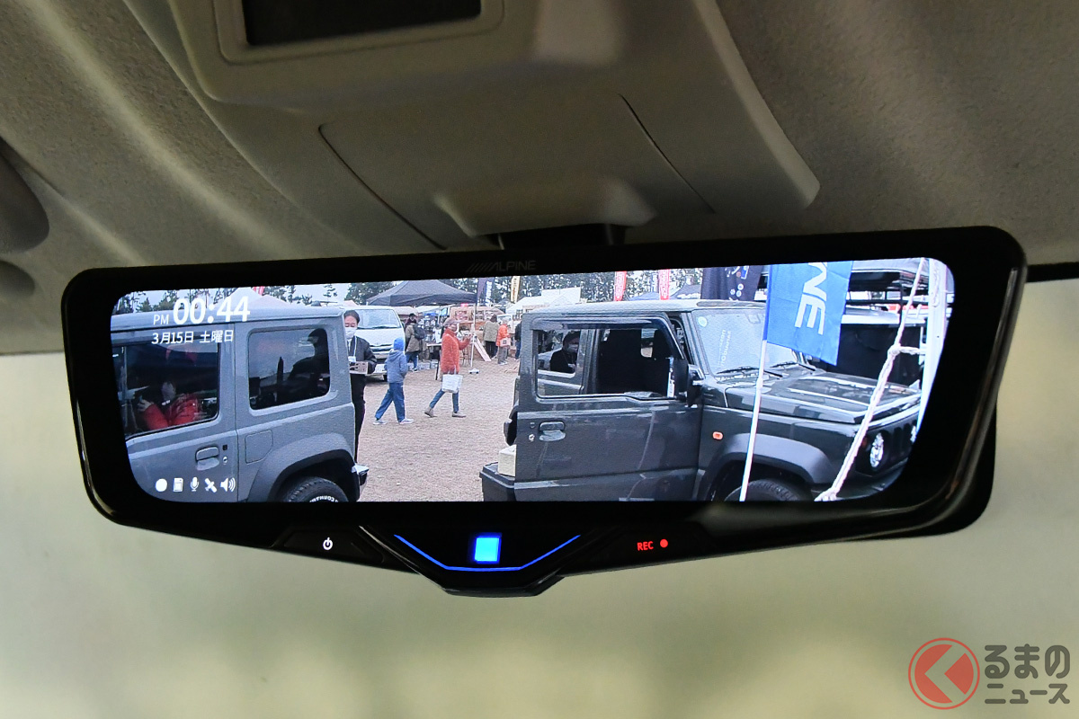 ドライブレコーダー搭載デジタルミラーの2025年 新モデル