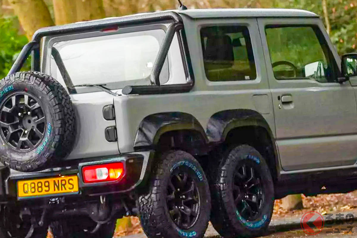 6輪のジムニー!