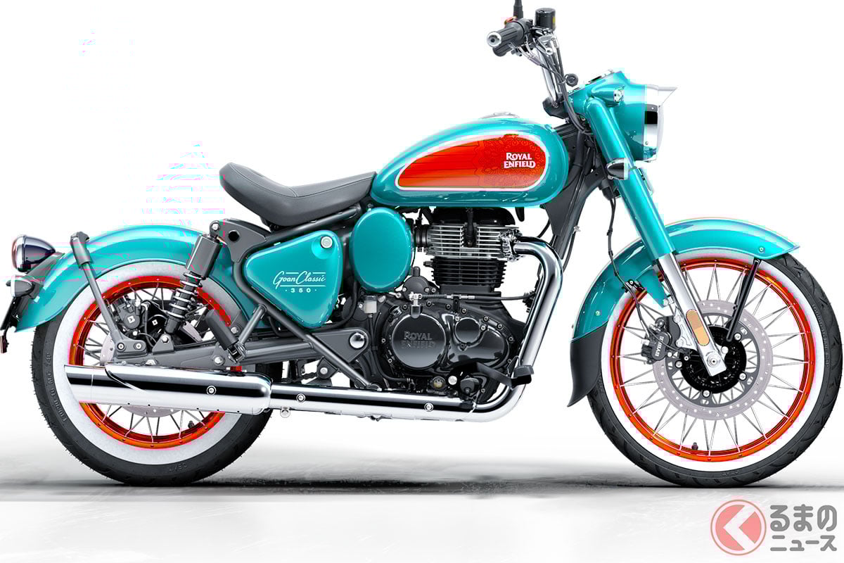 “昭和”感スゴイ! 旧車レトロな「新型バイク」初公開!