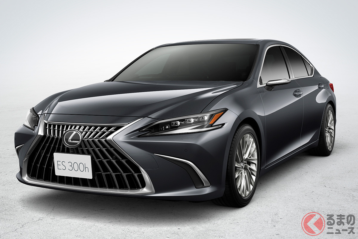 日本で販売される7代目「ES」2022年7月28日に一部改良されている