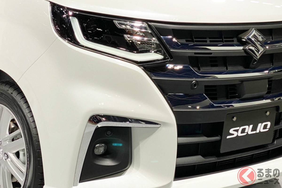 精悍な顔付きになった「ソリオ」