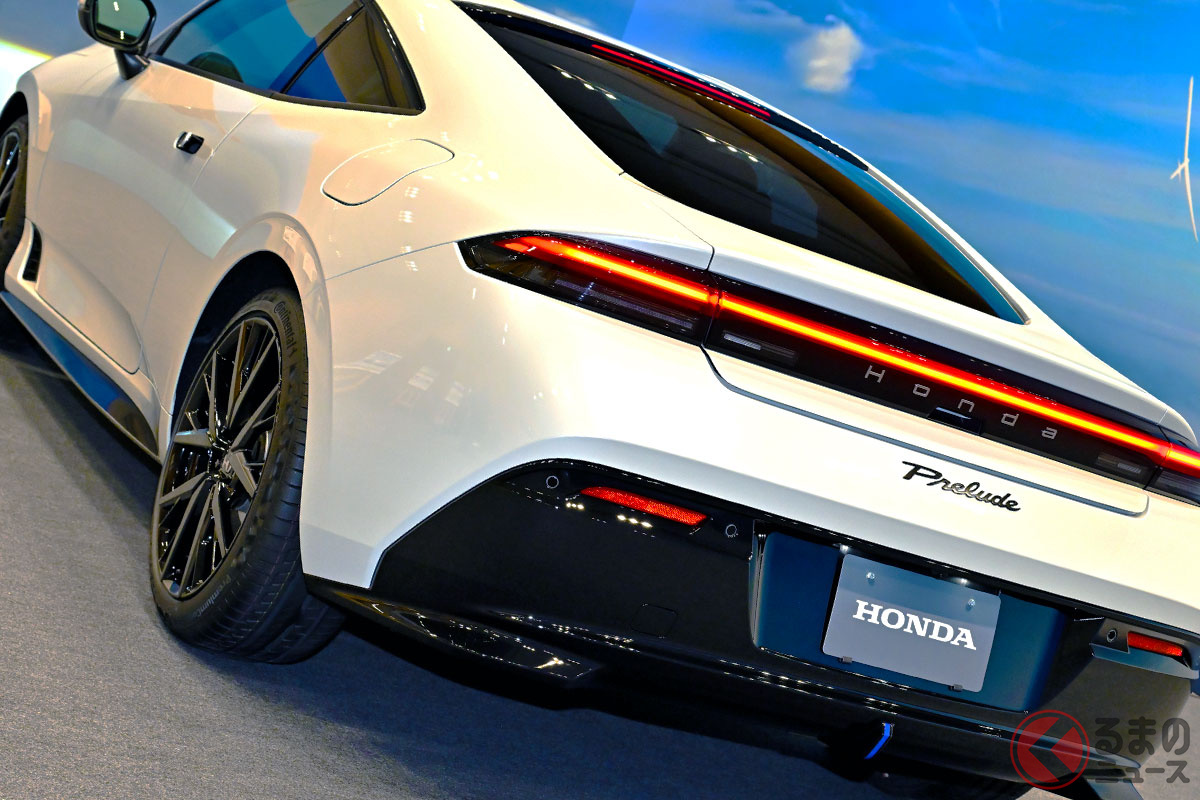 ホンダ新型「プレリュード」最新プロトタイプ初公開!