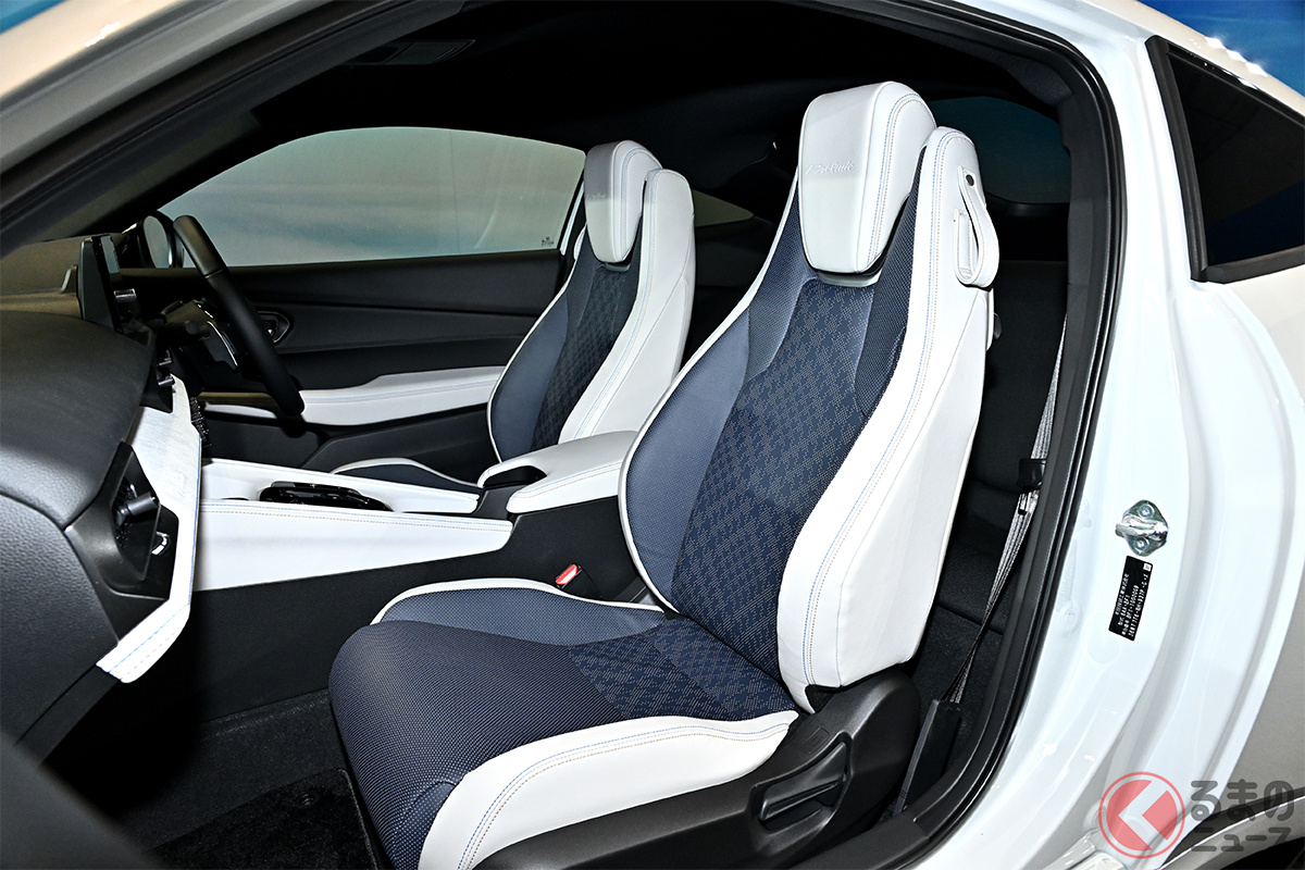 新型「プレリュード」のインテリア