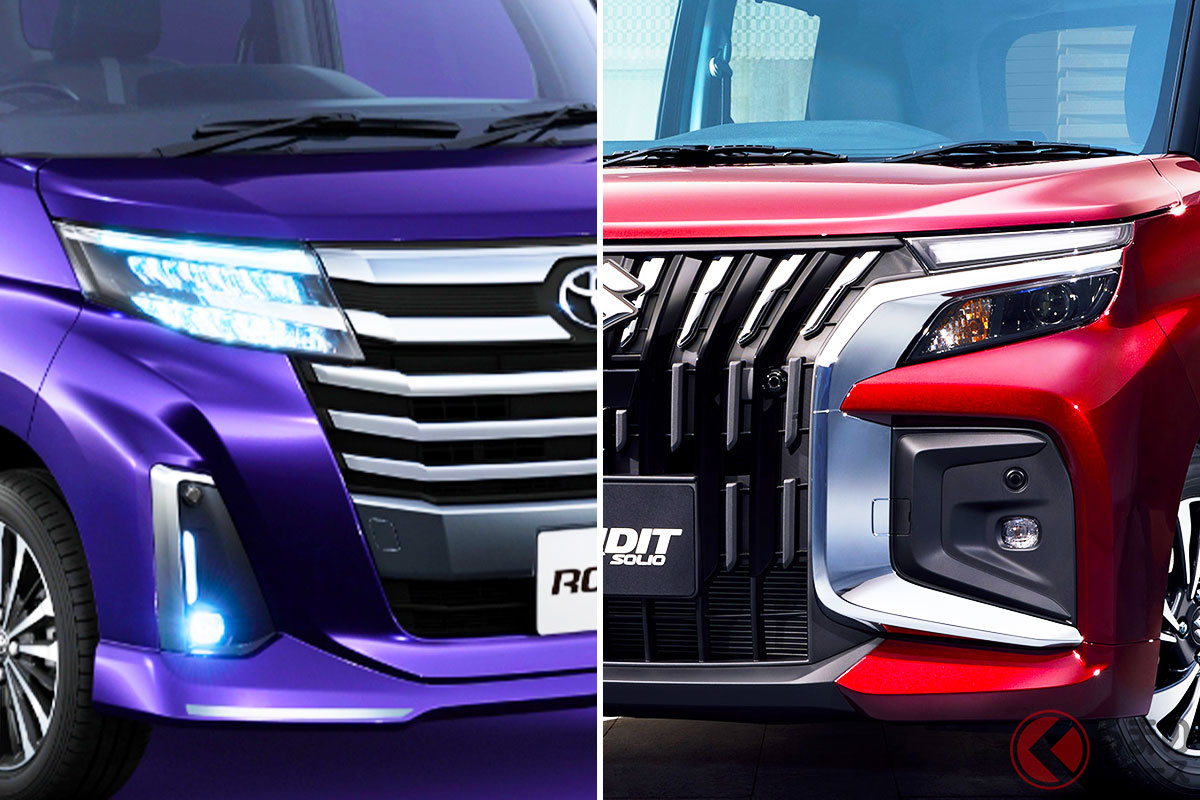 大人気の“スライドドア”採用「トールワゴン」どっちがスゴイ?