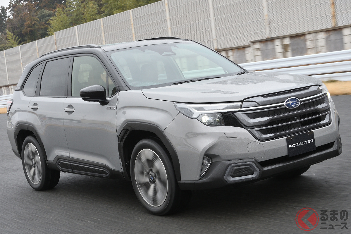 2.5リッター+ストロングハイブリッドを搭載する新型「フォレスター」