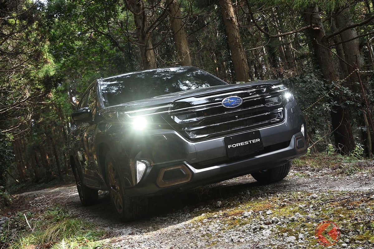 新型フォレスターには、「Harman/Kardon(ハーマンカードン)サウンドin FORESTER」がオプション設定