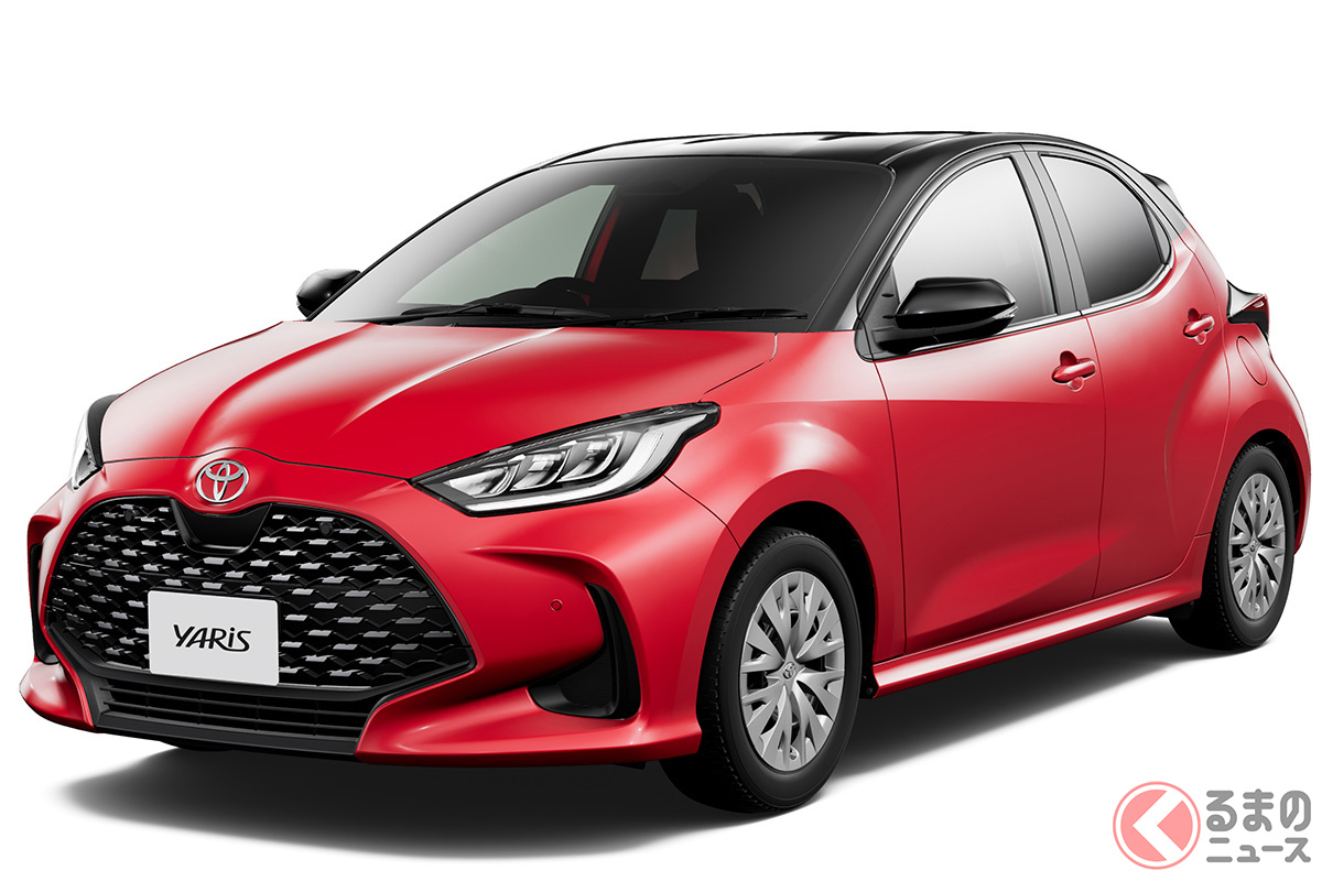 2025年2月に一部改良されたトヨタ「ヤリス」