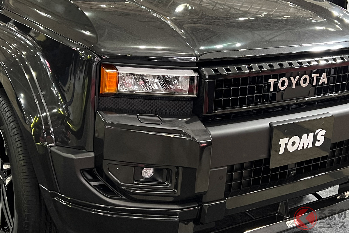 トムスエアロを装備してさらに精悍に!