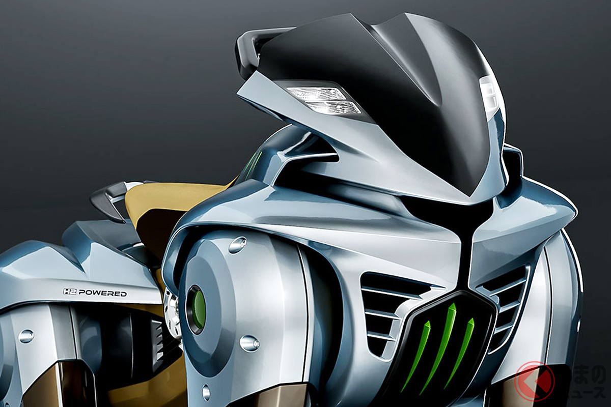 メカメカしい斬新なスタイリング!