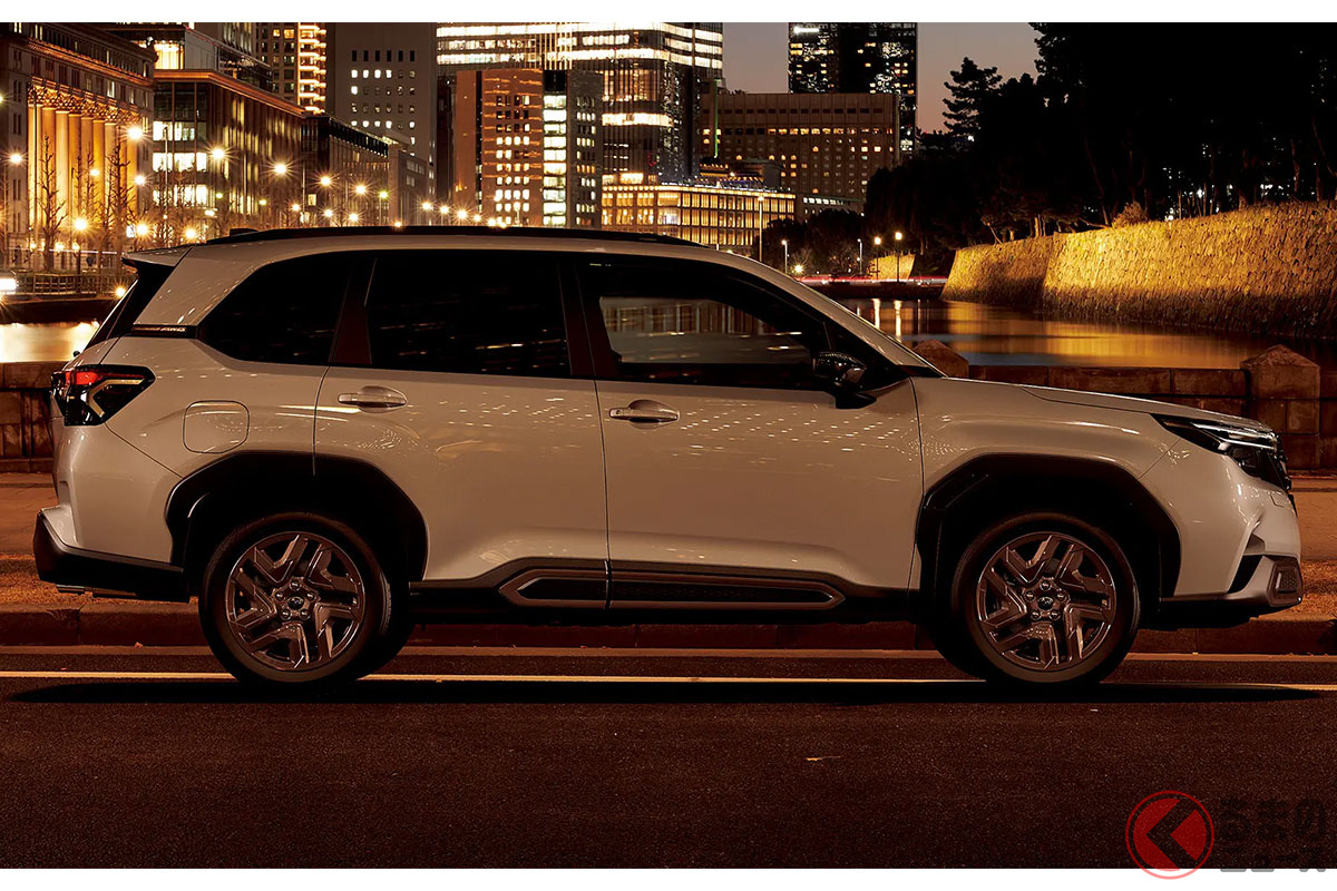 堂々とした佇まいの新型「フォレスター」