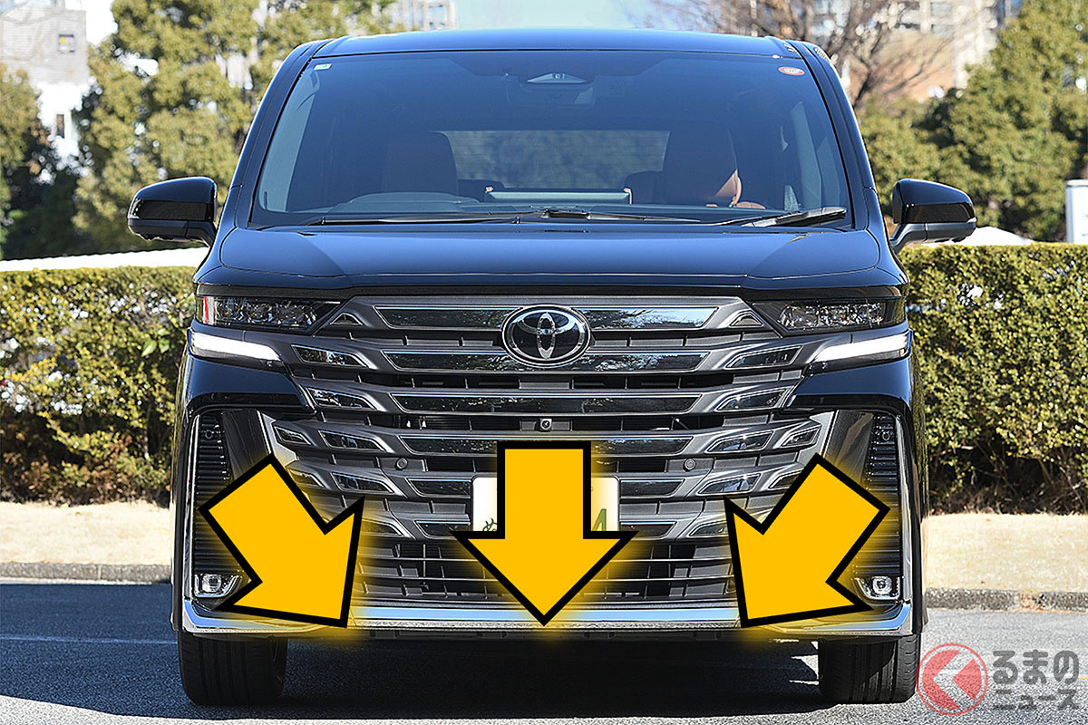 トヨタ車に付けられるヒレ?