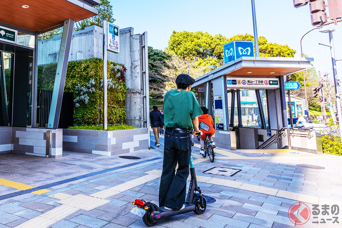相次ぐ「悪質電動キックボード」運営による厳しい措置も必要［画像はイメージです／クレジット作者名表記 :  Ryuji / PIXTA(ピクスタ)］