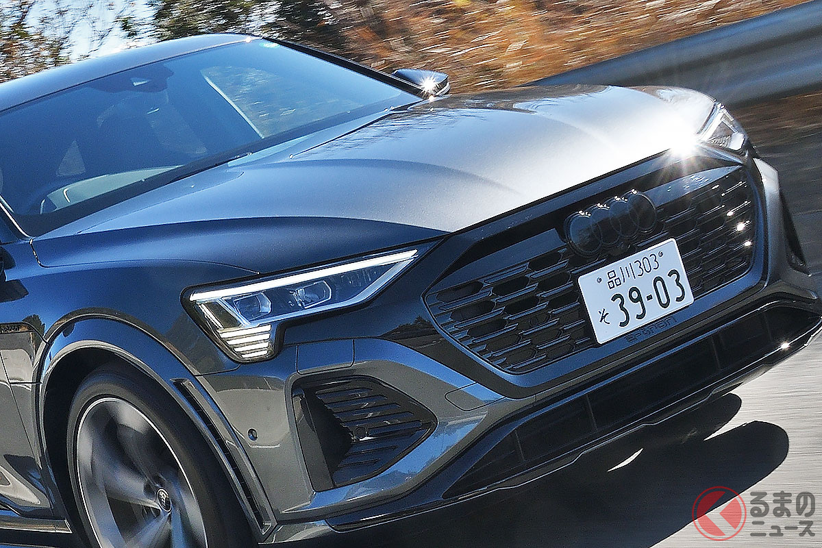 ガソリンエンジン車から乗り換えても違和感のないスムーズな走りっぷりに驚く! アウディ「SQ8 スポーツバック e-tron」