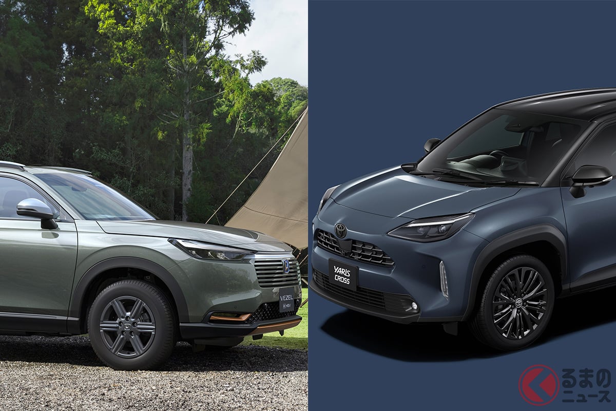 人気のコンパクトSUV、どちらも個性あるけど…具体的に何が違う?