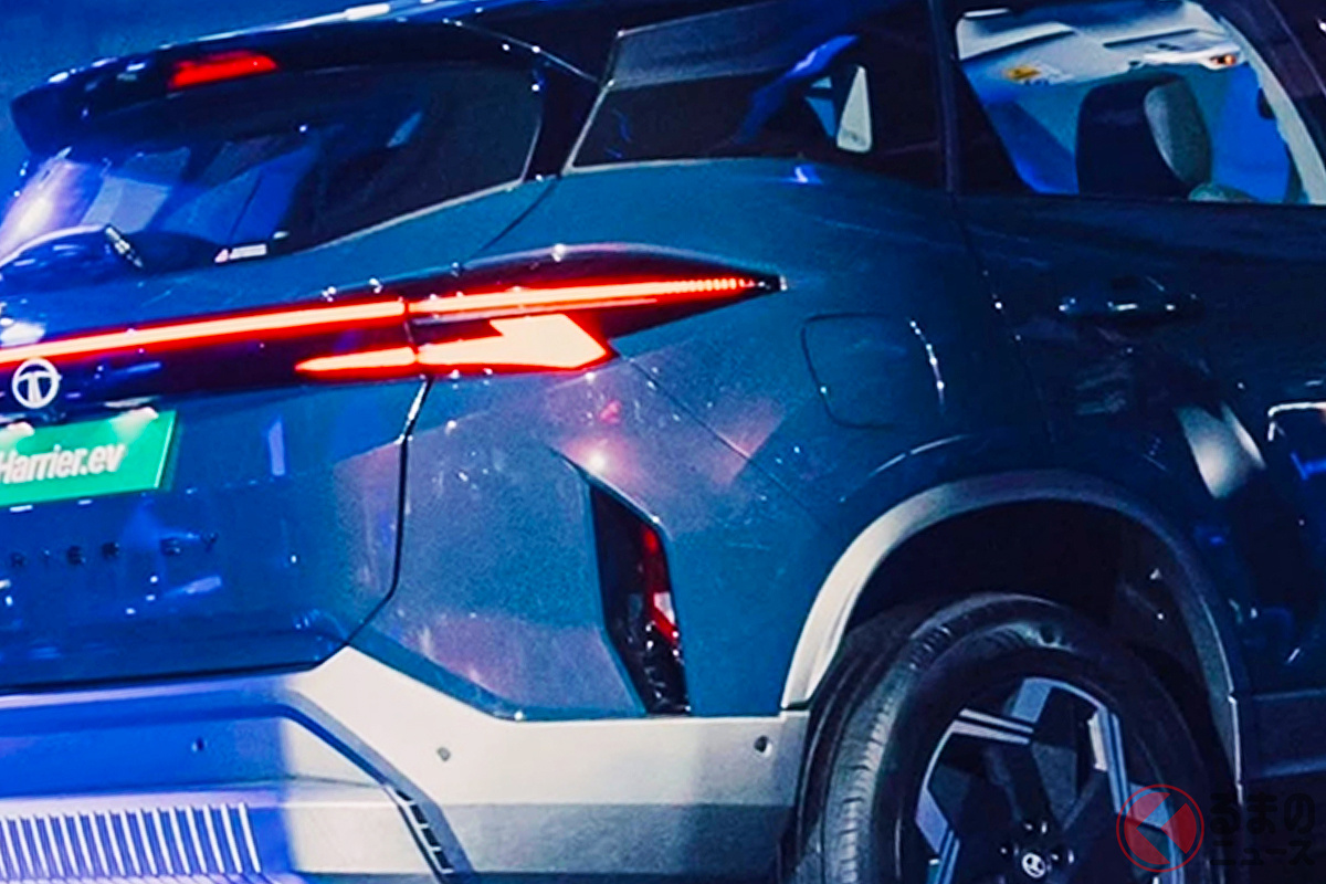 トヨタの「ハリアー」じゃない! タタの「ハリアー」にEVモデル登場!