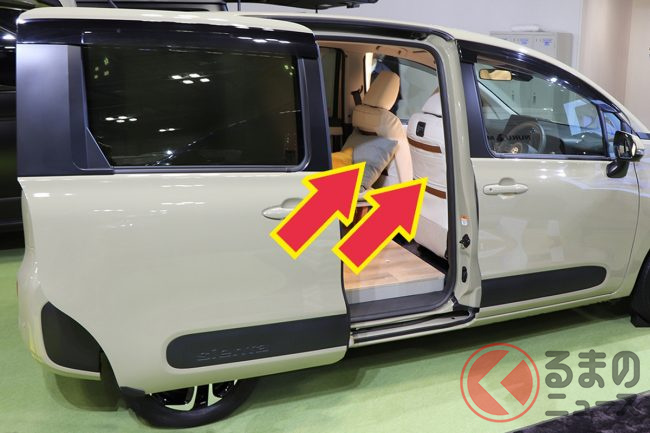 なっら シエンタ2/2 トヨタ シエンタ 改良新型、2列シート車を新設定 MTB 2台搭載可能