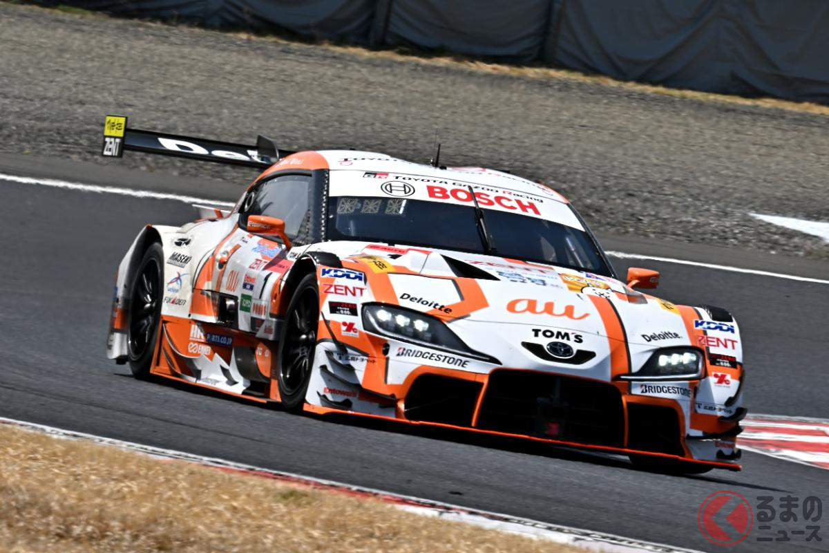 スーパーGT500開幕戦で優勝した「No.1 au TOM'S GR Supra」