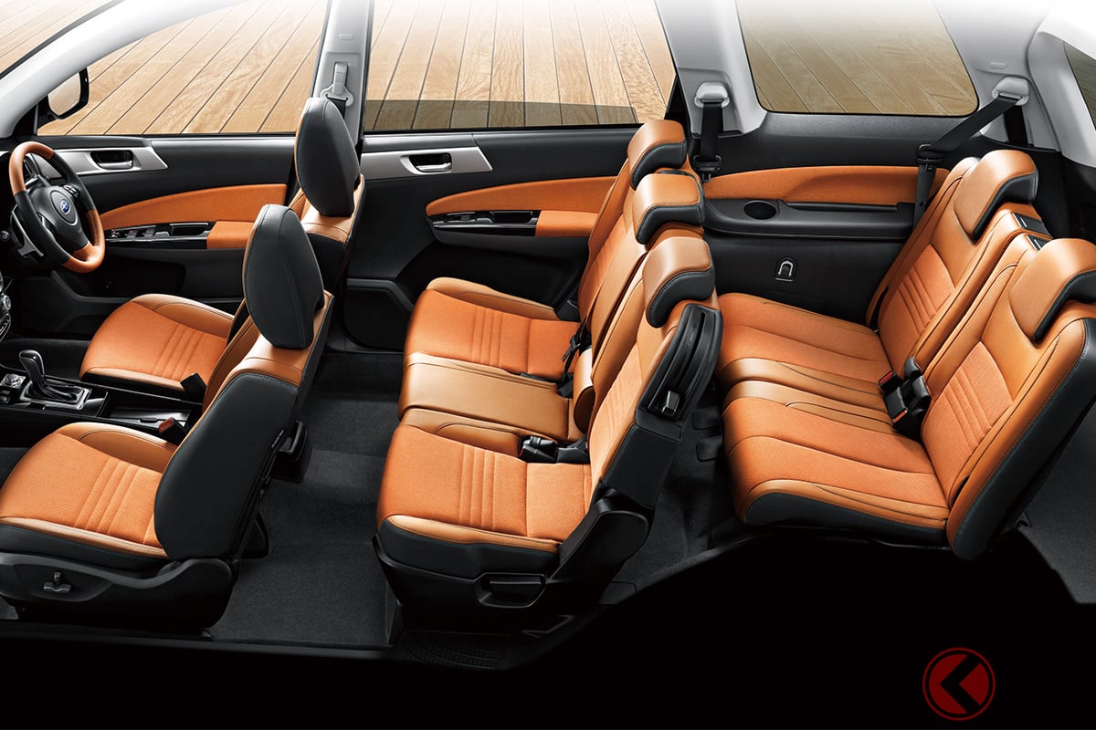 3列シートで7人乗れたスバル「エクシーガ」