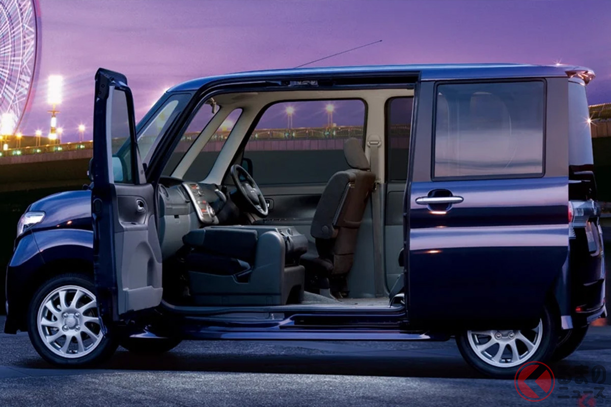 ダイハツのロングセラーモデル「タント」の魅力とは?(画像:2代目モデル)